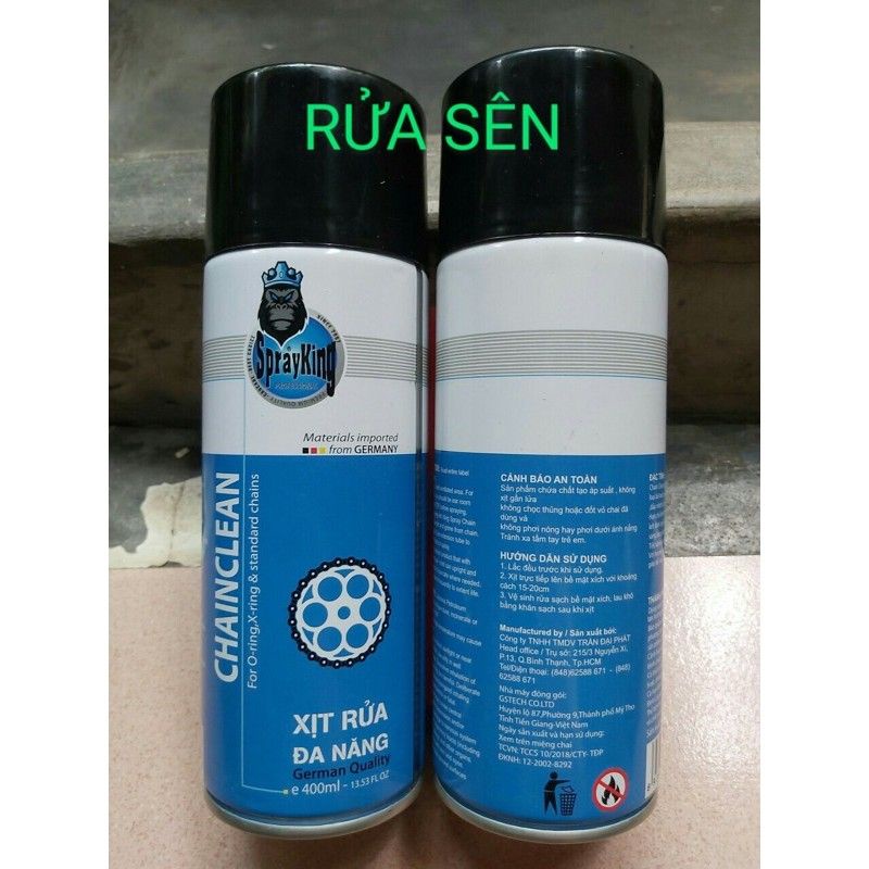 Rửa, tẩy sên Spayking 400ml [hàng chính hãng]