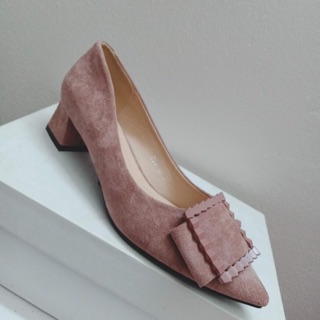 Giày gót vuông hàng cao cấp