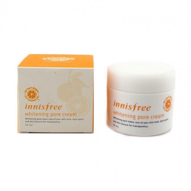 Kem Dưỡng Da Innisfree Whitening Pore Cream