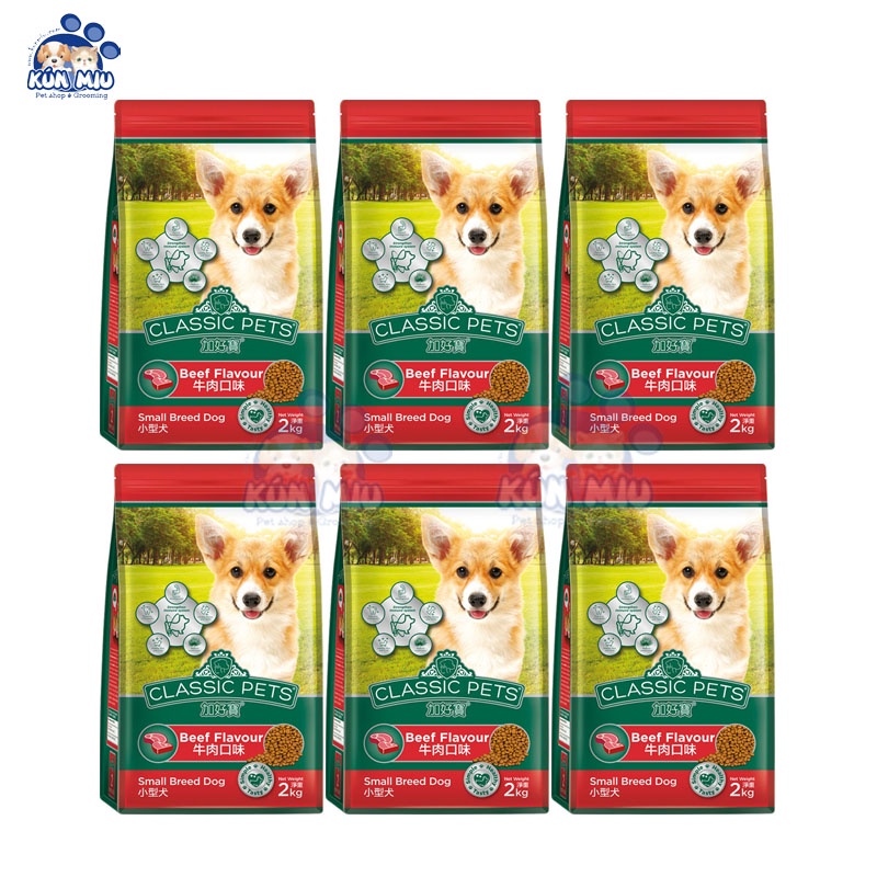 Thức ăn cho chó nhỏ Classic Small 2kg