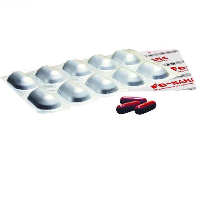 Fenana, giúp bổ sung sắt, acid folic, vitamin và khoáng chất.