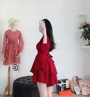 đầm thắt nơ