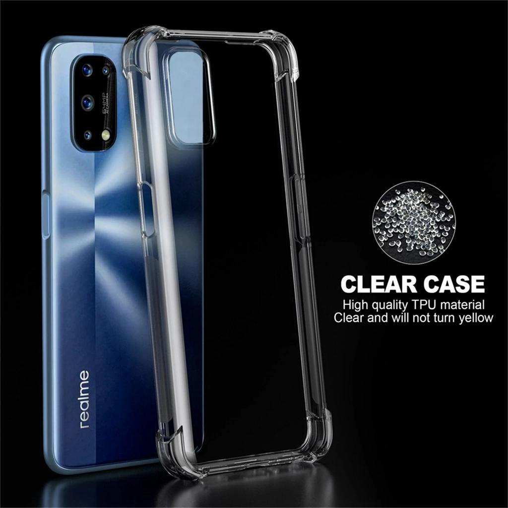 Ốp Điện Thoại Trong Suốt Chống Sốc Cho Realme Narzo 30A 20 X7 X2 X50 Pro Xt C20 C21Y C21 C25 C25s C11 2021