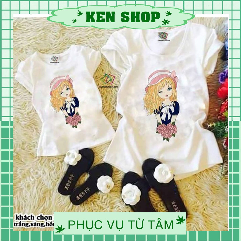 Áo đôi công chúa mẹ và bé gái