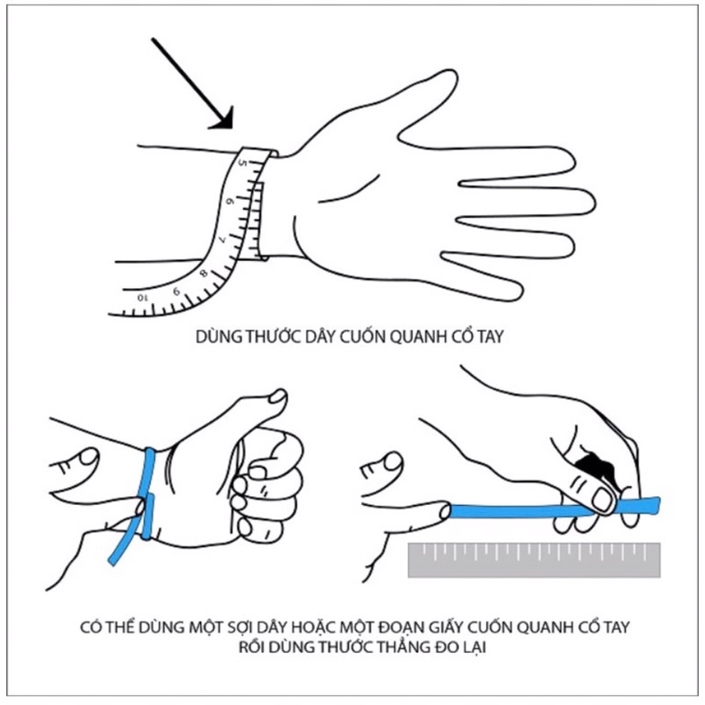 Vòng tay handmade: Chỉ đỏ may mắn