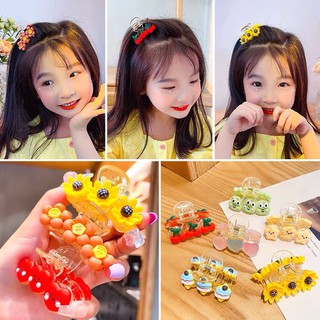 Cặp tóc sắc màu cho bé gái