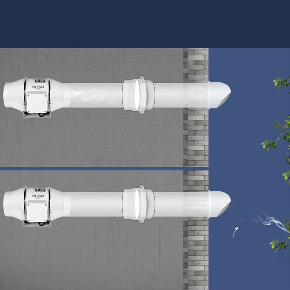 Van Kiểm Tra Ống Thông Gió 80-150mm Tiện Dụng Cho Nhà Bếp
