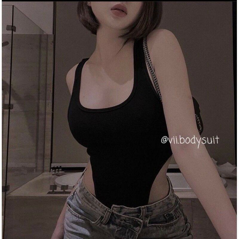 ❤️Áo bodysuit khoét eo hot Tiktok. Vải cotton Quảng Châu chất siêu đẹp, mịn shop Tiến Linh Freeship | BigBuy360 - bigbuy360.vn