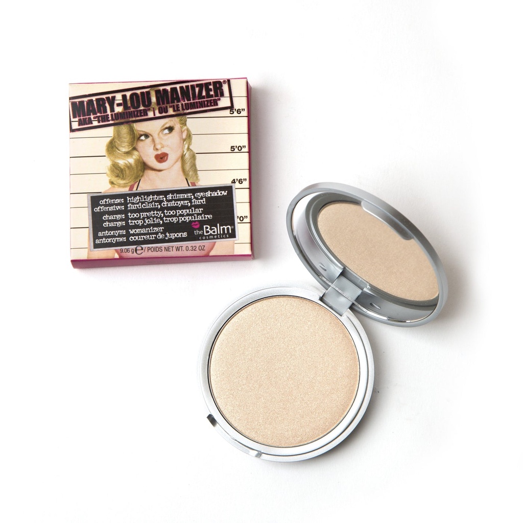 [Chính hãng] Phấn bắt sáng highlight The Balm Marry Lou Manizer 9g