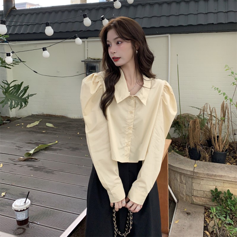 Set áo sơ mi tay dài màu sắc dễ thương xinh xắn cao cấp | BigBuy360 - bigbuy360.vn