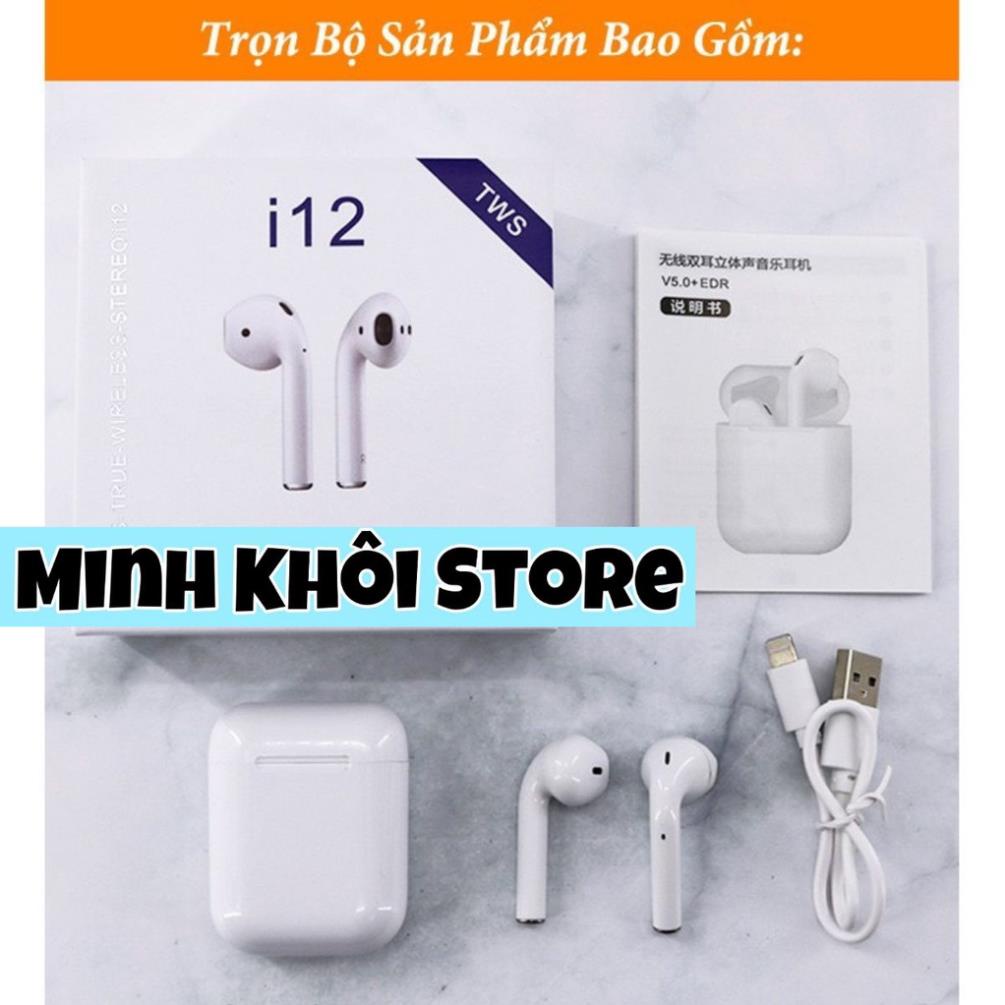 Tai Nghe i12 TWS Bluetooth 5.0 - CẢM ỨNG