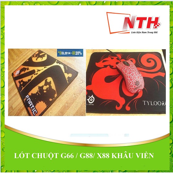 [COMBO 2] LÓT CHUỘT GAME KHÂU VIỀN