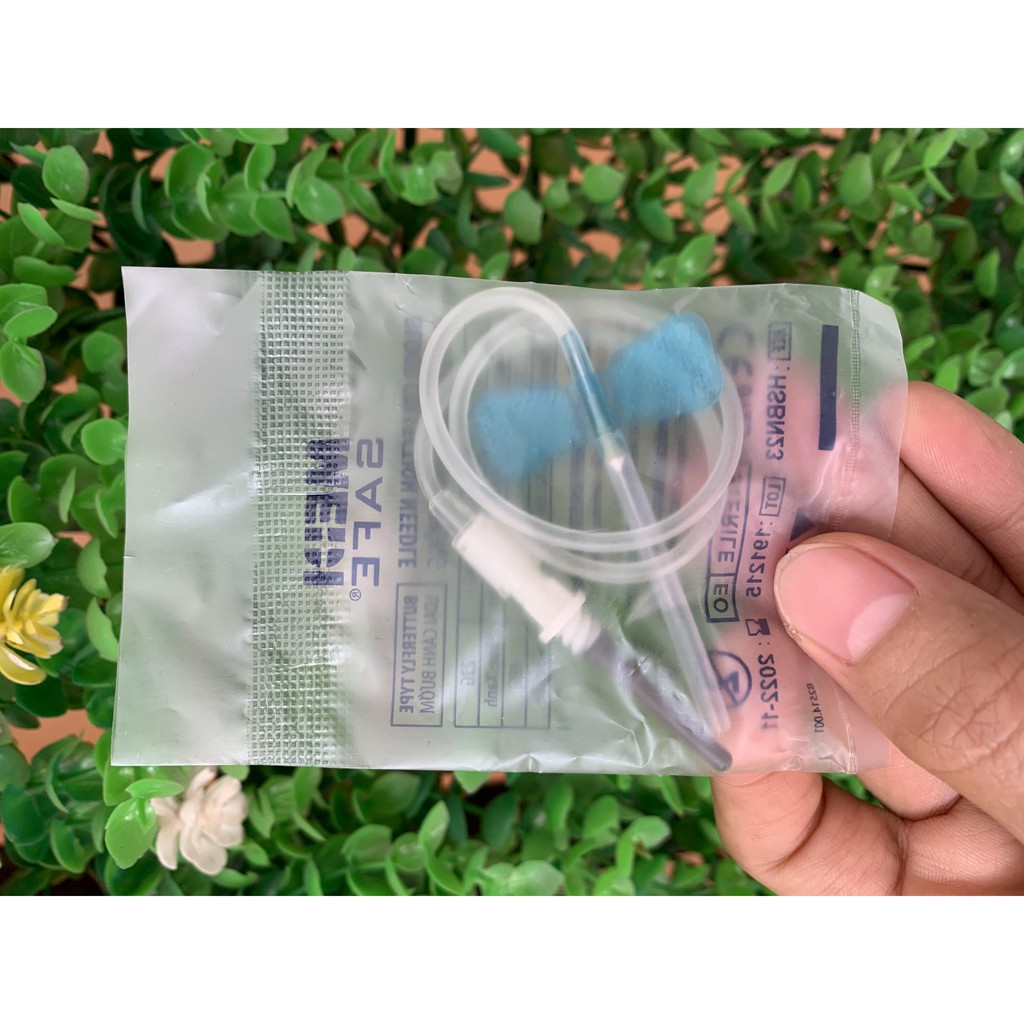 Kim bướm 23G 2 đầu kim lấy máu PRP