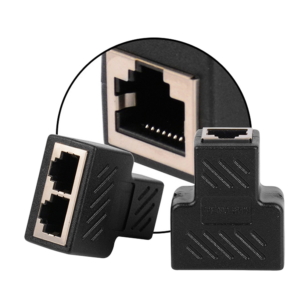 Bộ Chia 1 ThàNh 2 CổNg LAN RJ45 Ethernet
