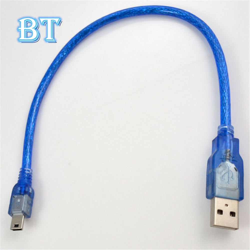 Dây Cáp Truyền Dữ Liệu Tốc Độ Cao 30cm Đầu Cắm Usb 2.0 A  Sang Mini B 5pin Đầu Cắm Pc