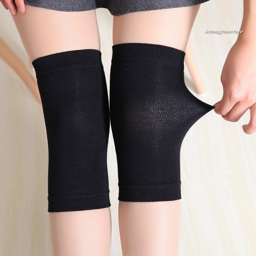 Tất ống bảo vệ giữ ấm đầu gối màu sắc đơn giản tiện dụng cho nữ | BigBuy360 - bigbuy360.vn