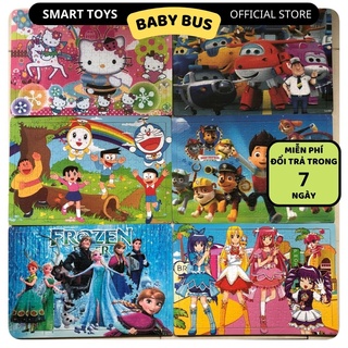 [200 miếng] Bộ Đồ chơi tranh ghép hình gỗ puzzle -Tranh xếp hình