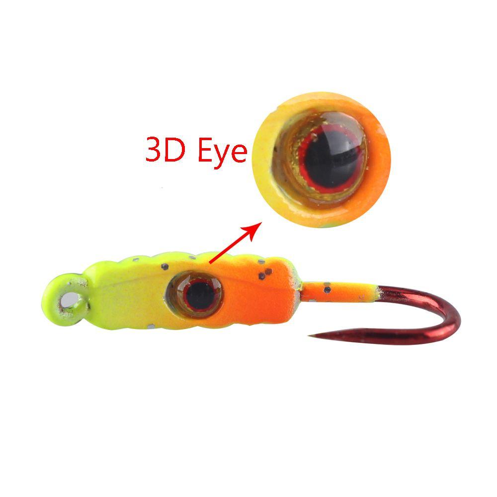 Bộ 6 Mồi Câu Cá Bằng Chì Cứng Kèm Móc Tiện Dụng