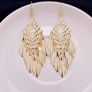 BÔNG TAI DẠ HỘI THỜI TRANG (TUA LÁ) - B1102