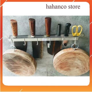 Kệ inox cài dao,treo đồ dùng nhà bếp đa năng