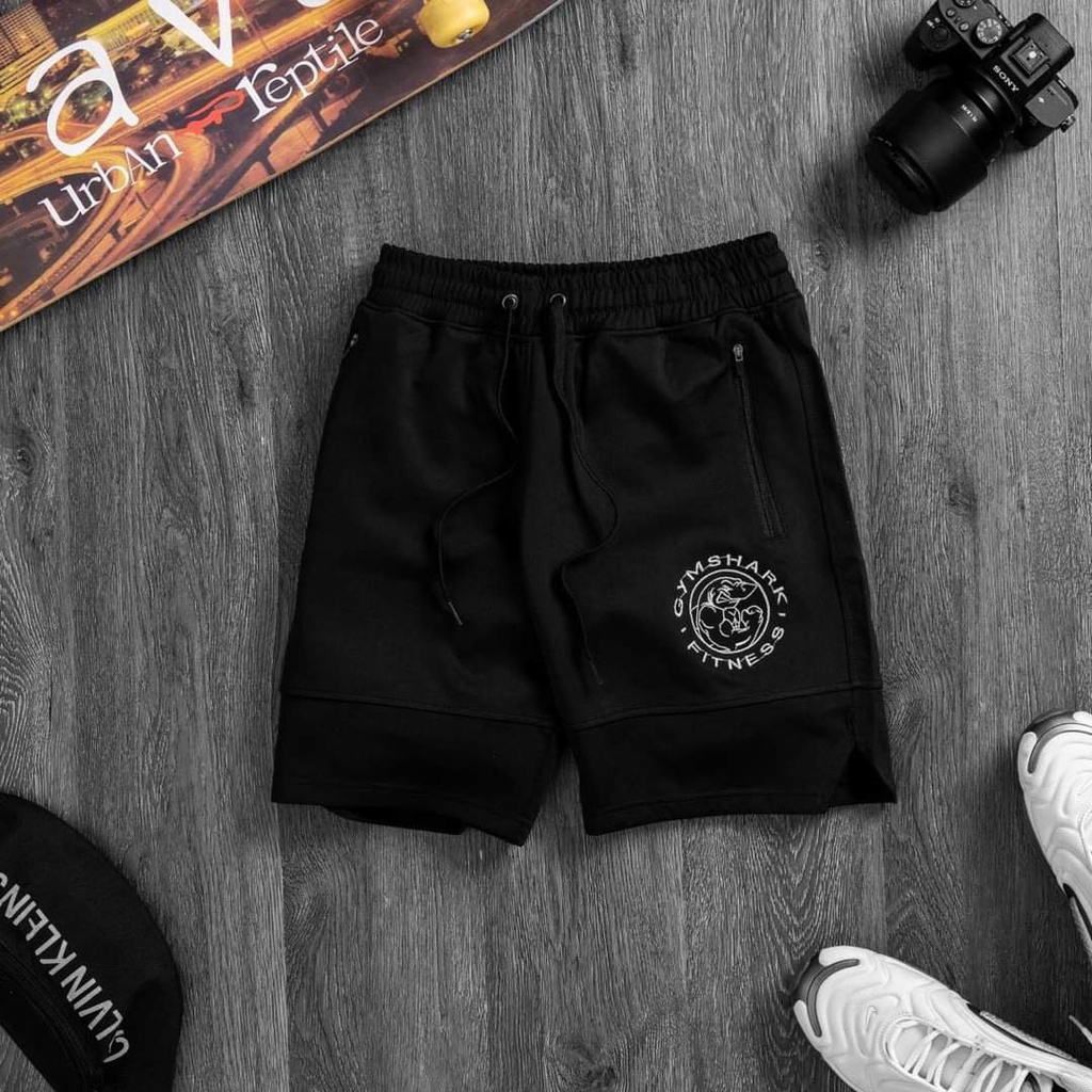 Quần đùi GS thun polly co dãn tốt, tạo cảm giác thoải mái khi tập gym,chạy bộ, chơi thể thao