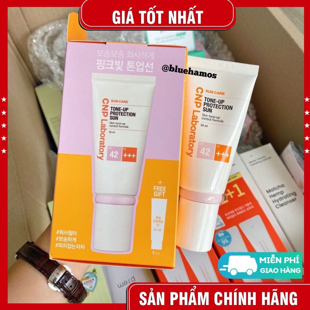 🌟 Kem chống nắng CNP LABORATORY Làm Sáng Tông Màu Da Cao Cấp 50ml