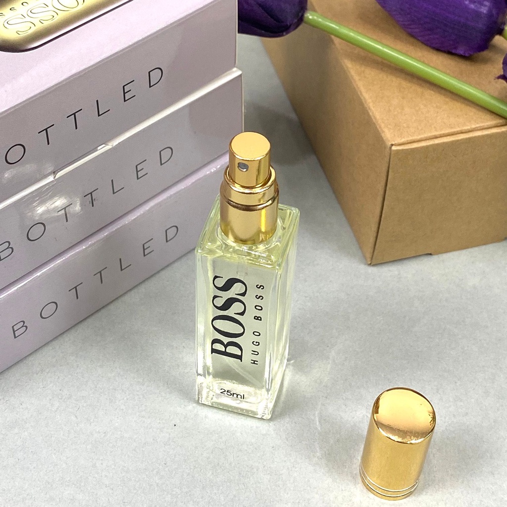 Nước hoa nội địa trung nam boss bottled 25ml thơm lâu hương hoa cỏ tươi mát