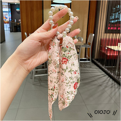 Dây Buộc Tóc Đính Hoa Và Bướm Thời Trang Hàn Quốc Cho Nữ