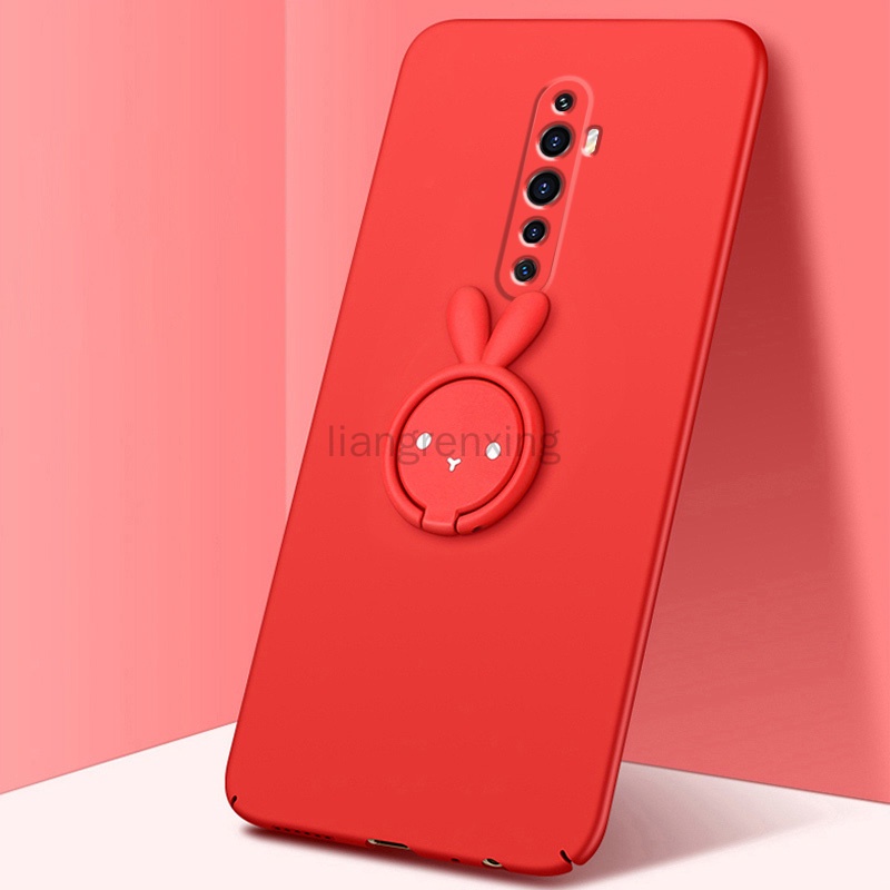 Ốp lưng OPPO reno oppo reno 2 oppo reno2 f oppo reno 2f Ốp điện thoại silicon dẻo kèm giá đỡ nhẫn họa tiết hoạt hình chú thỏ dễ thương cho OPPO reno reno 2 reno2 f reno 2f