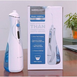 Máy tăm nước du lịch pin sạc WaterPulse V400 Plus