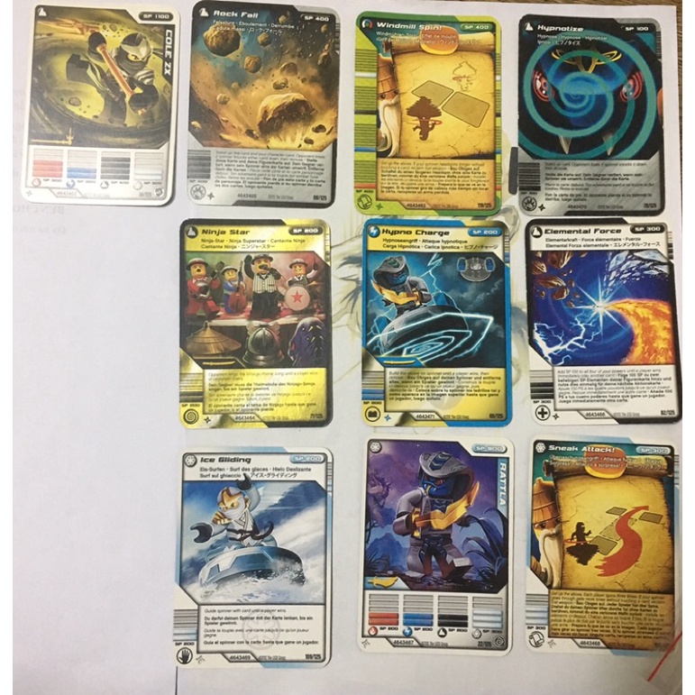 LEGO thẻ ninjago đẹp