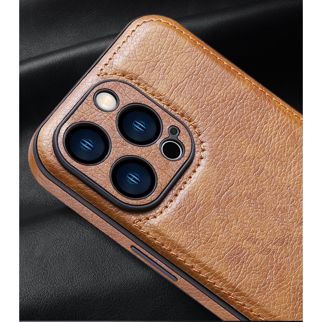 Ốp Điện Thoại Da Sang Trọng Thời Trang Cho iPhone 13 Pro MAX 12 11 Pro MAX 13Pro 12pro XS MAX XR X