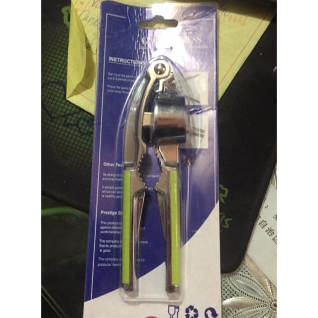 Kẹp tỏi 100% inox 3 in 1