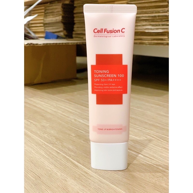 Kem chống nắng Cell fushion C Hồng