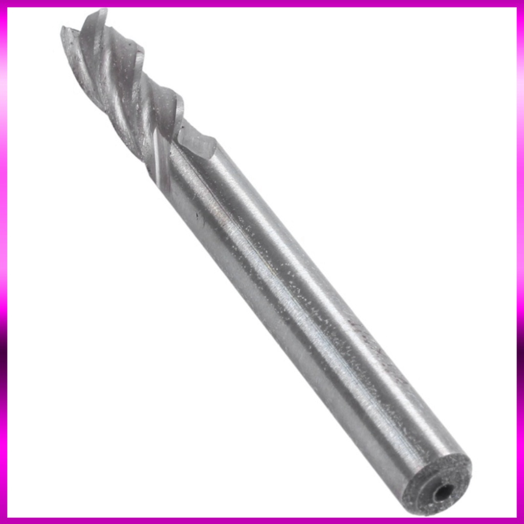 Mũi Phay 4 Rãnh 3-16mm, chất liệu thép gió, chuôi trụ