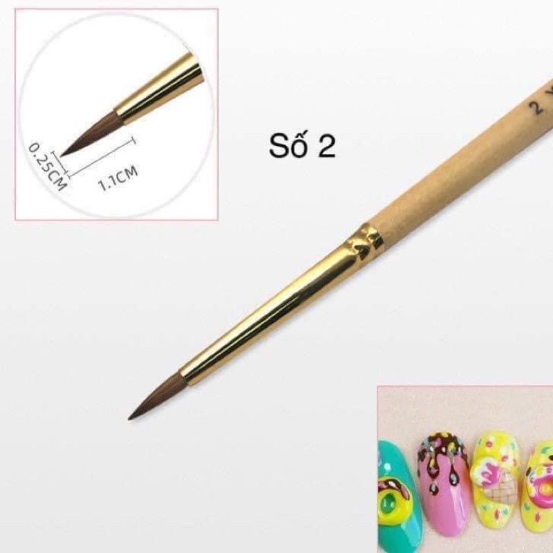 Cọ nặn hoa yuki đầu tròn