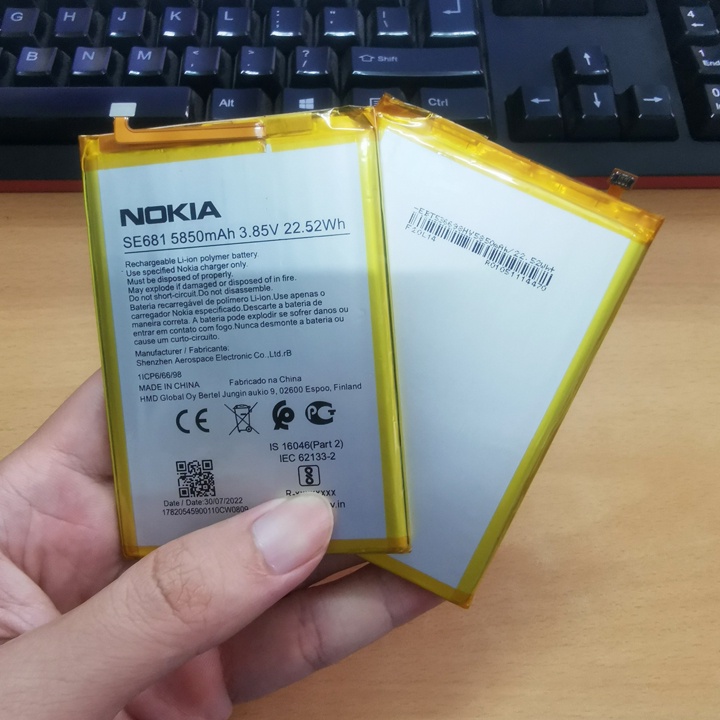 Pin điện thoại nokia c30 chính hãng, thay pin nokia c30
