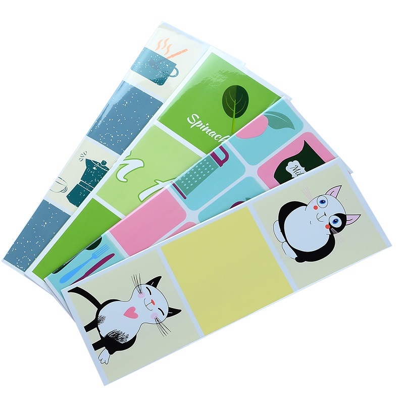Giấy Dán Tường Chịu Nhiệt Cao Chống Dầu Chống Nước Cho Nhà Bếp - Decal Dán Bếp Họa Tiết 3D (45x75cm) 2459