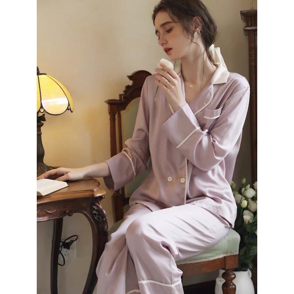 [FREESHIP - HÀNG LOẠI 1] SET BỘ LỤA PHỐI 4 CÚC LOEWE CỰC HOT