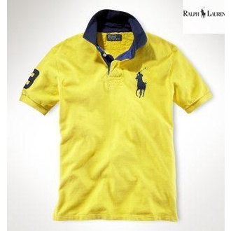 Áo polo Tay Ngắn Vải Cotton In Hình Ralph Lauren Cá Tính Cho Nam