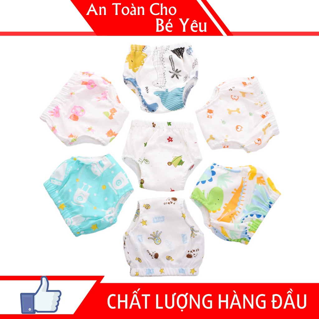 Siêu Hot Quần tập bỏ bỉm 6 lớp goodmama cho bé size 80 90 100