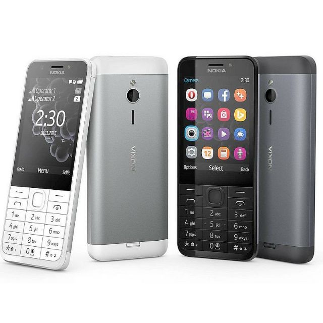 Điện thoại nokia 230 chính hãng, main zin, màn zin, vỏ mới ( tặng kèm pin và sạc )