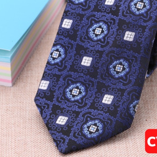 Cà vạt chú rể bản nhỏ 6cm, Calavat cao cấp, Cravat phong cách Hàn Quốc, Cavat dự tiệc CV-6392
