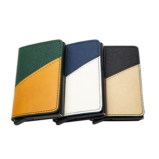 Ví Cầm Tay Bisi Goro Ymh218 Da Pu Chắp Vải Xinh Xắn Thời Trang Mùa Thu Cho Nam Và Nữ