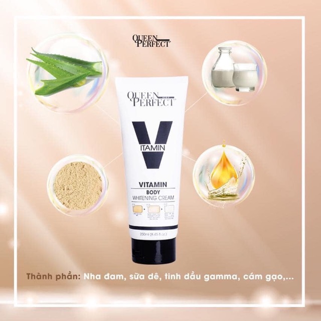 KEM Ủ DƯỠNG TRẮNG DA TOÀN THÂN [ HIỀN QUEEN PERFECT ] TẶNG KÈM KEM Ủ MÔI | BigBuy360 - bigbuy360.vn