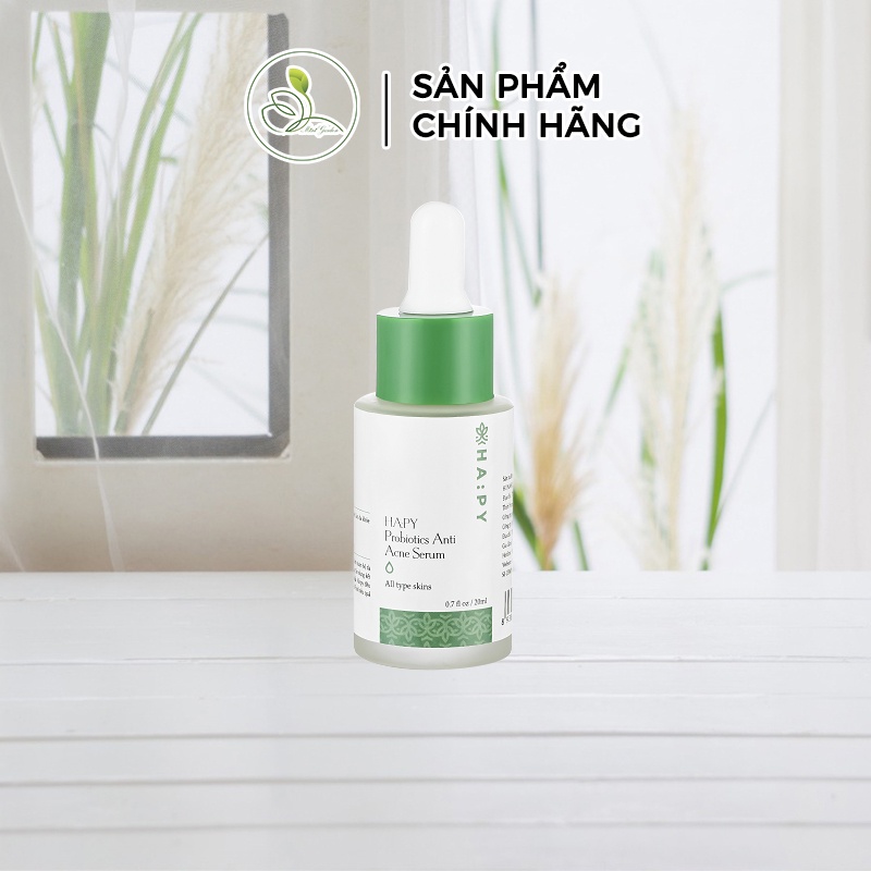 Serum dưỡng chất ha:py minigarden PROBIOTICS ANTI ACNE SERUM 20ml thải độc giúp làn da khỏe mạnh PV1030