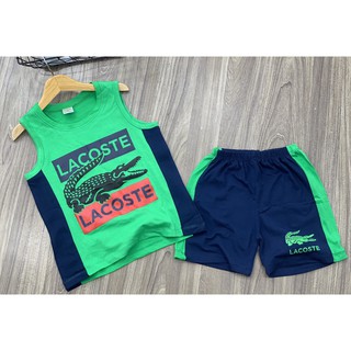 PhongphucKids Bộ ba lỗ cho bé trai size đại 23 đến 40kg - Bộ bé trai
