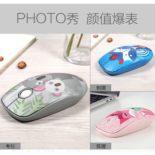 Chuột không dây Forter V8 Multi-Color