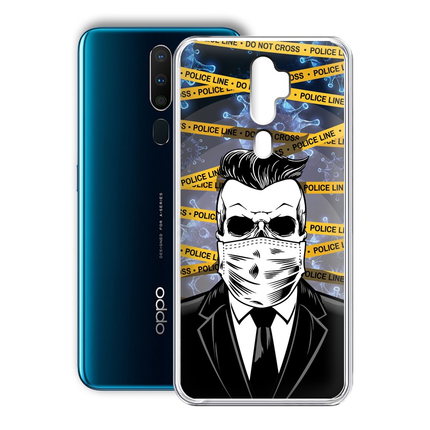 [FREESHIP ĐƠN 50K] Ốp lưng Oppo A9 2020 - 01246 8017 ANTI CORONA 03 - Silicone Dẻo