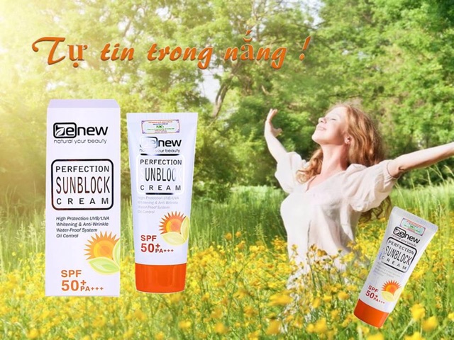 Kem chống nắng Benew Perfection Sunblock Cream